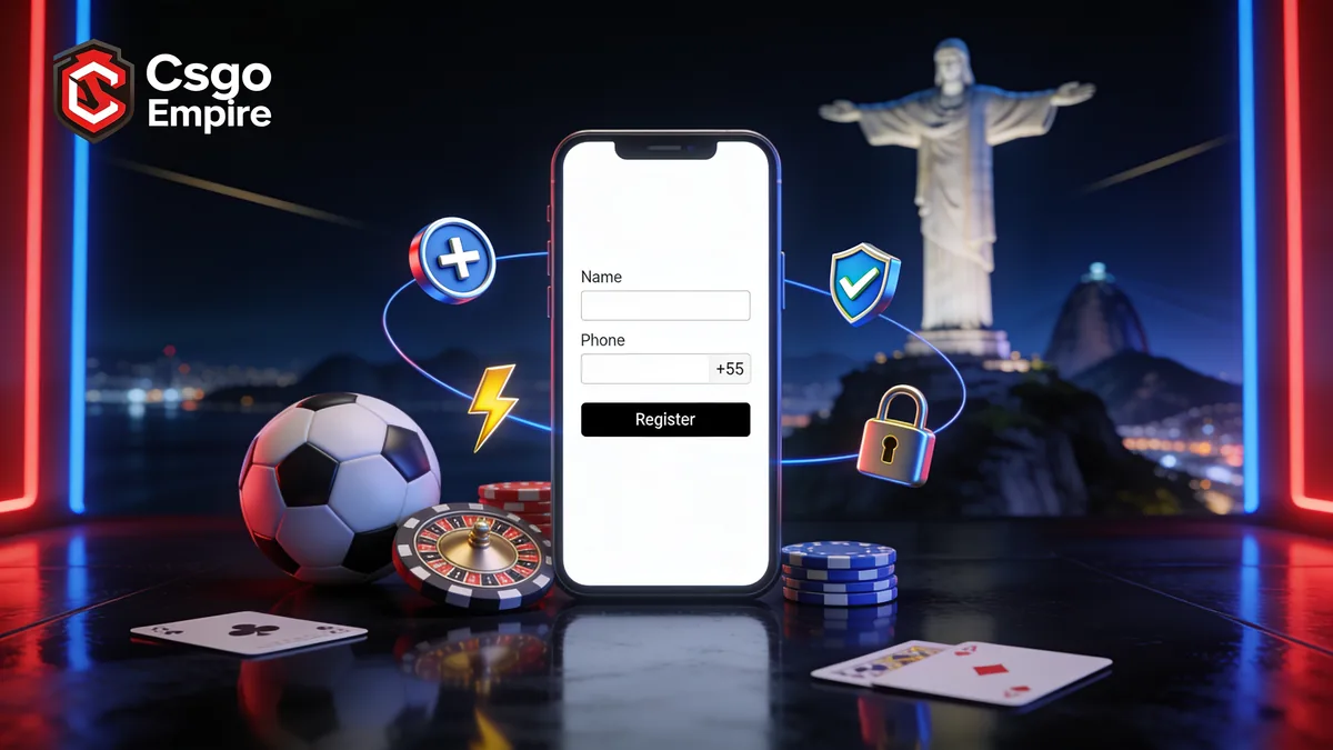 Como usar o código CSGO Empire: guia de csgo empire para jogadores no Brasil